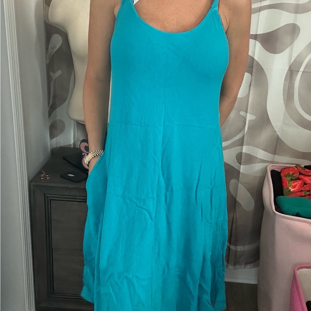 Dairi Fashion Turquoise Dress